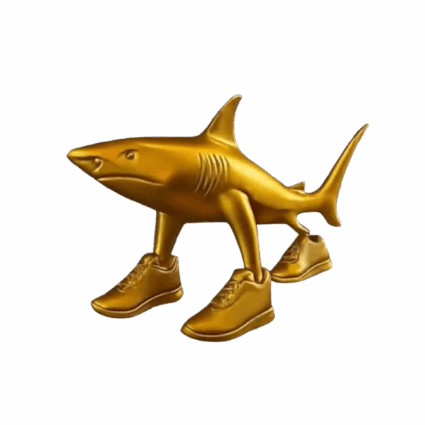 Tralalero Tralala Gold Toy