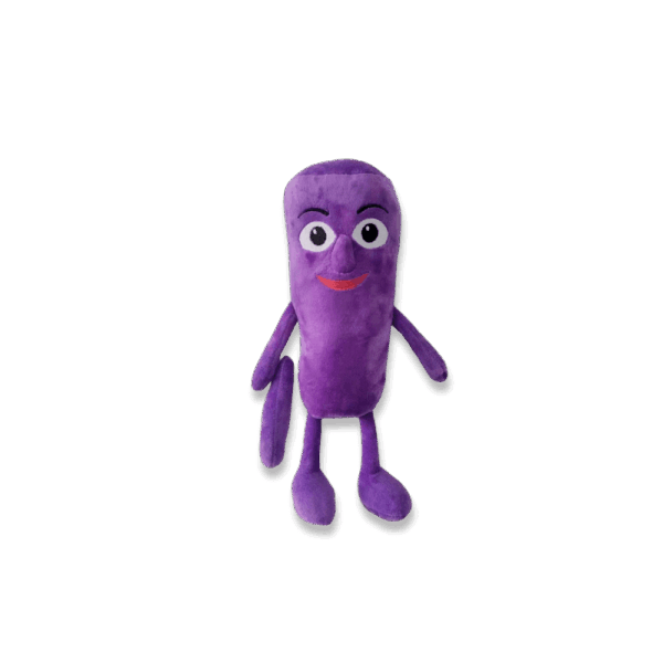 Tung Tung Tung Sahur Plush Purple